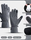Windproof Waterproof and Warm Gloves for Outdoor Cycling in Autumn and Winter Touch Screen anti slip and Wear-resistant gloves