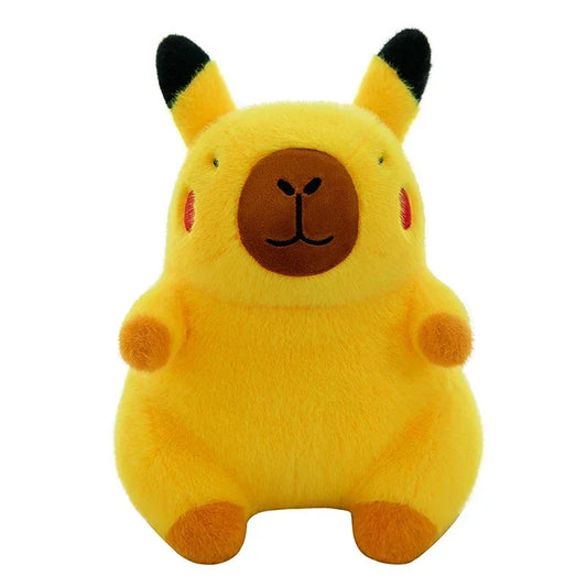 Kawaii Pikachu Capybara Plush Toy 50 cm Soft Stuffed Pillow