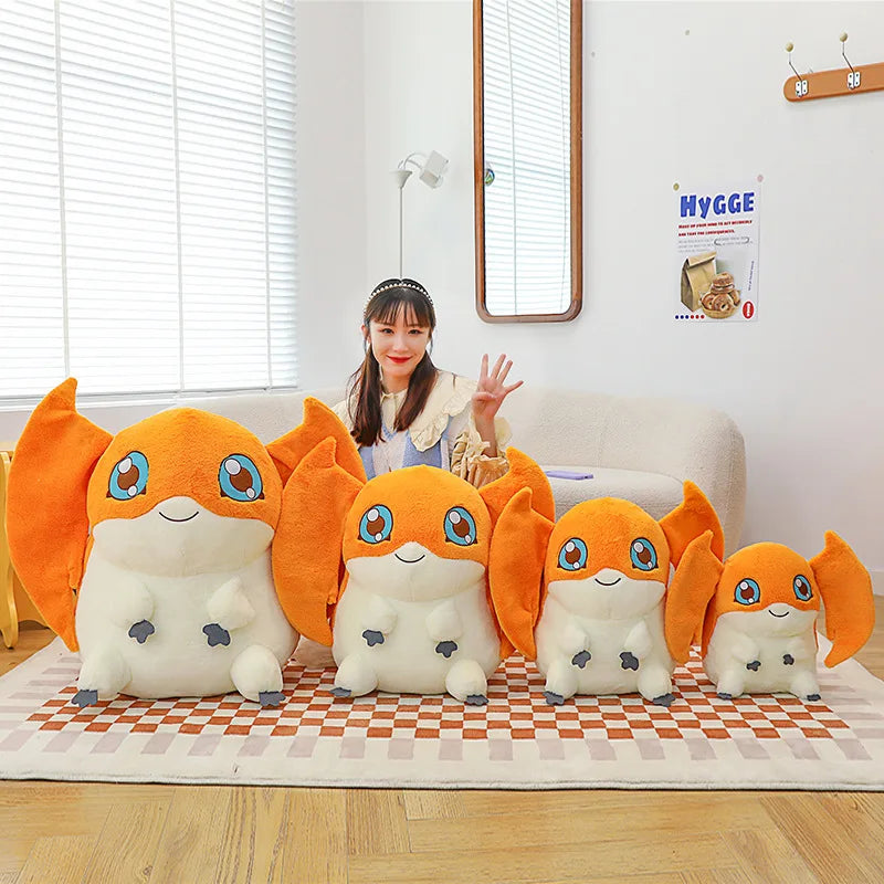 Cute Digital Beast Plush Toy Soft Cuddly Pillow