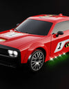 2.4G RC CAR With LED Light 4WD Remote Control Drift Cars Professional Racing Toys