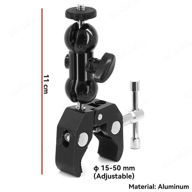 Action Camera Bicycle Motorcycle Handlebar Mount Selfie Stick Bracket
