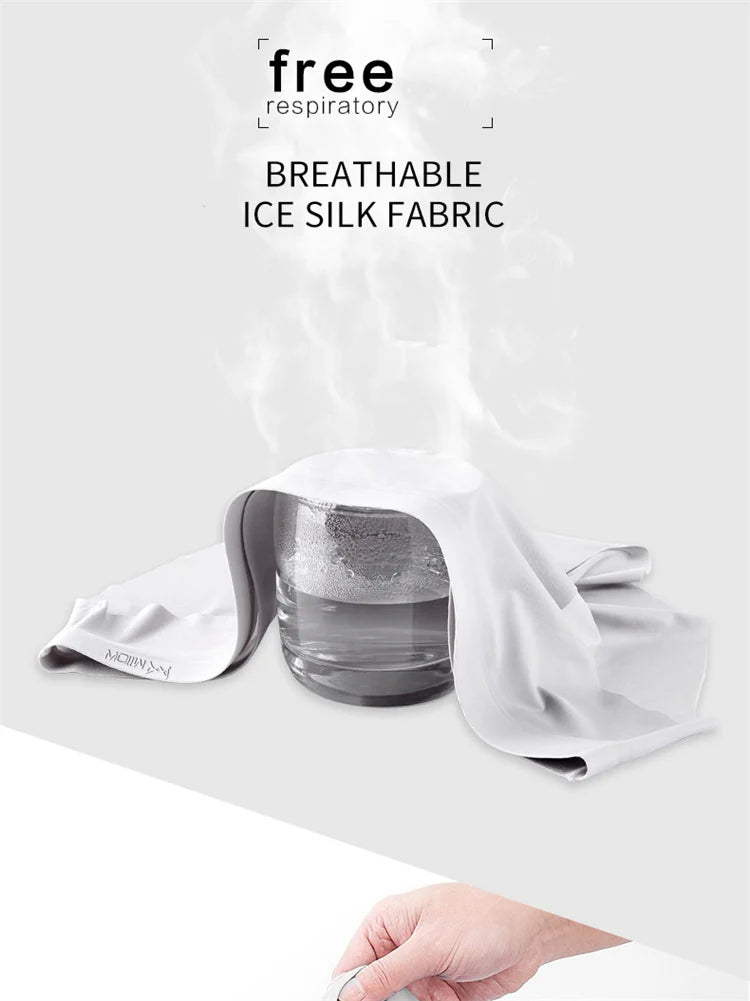 3-Pack Men’s Ice Silk Graphene Briefs – Antibacterial, Seamless, Mid-Waist & Breathable