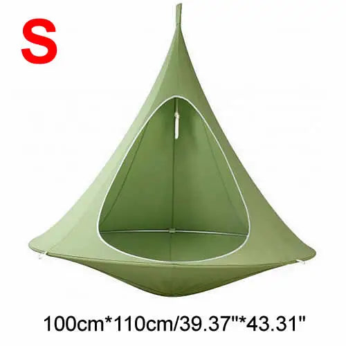 Outdoor Travel Camping Hanging Tree Hammock Indoor Children's Play Swing Hanging Chair Waterproof Tent