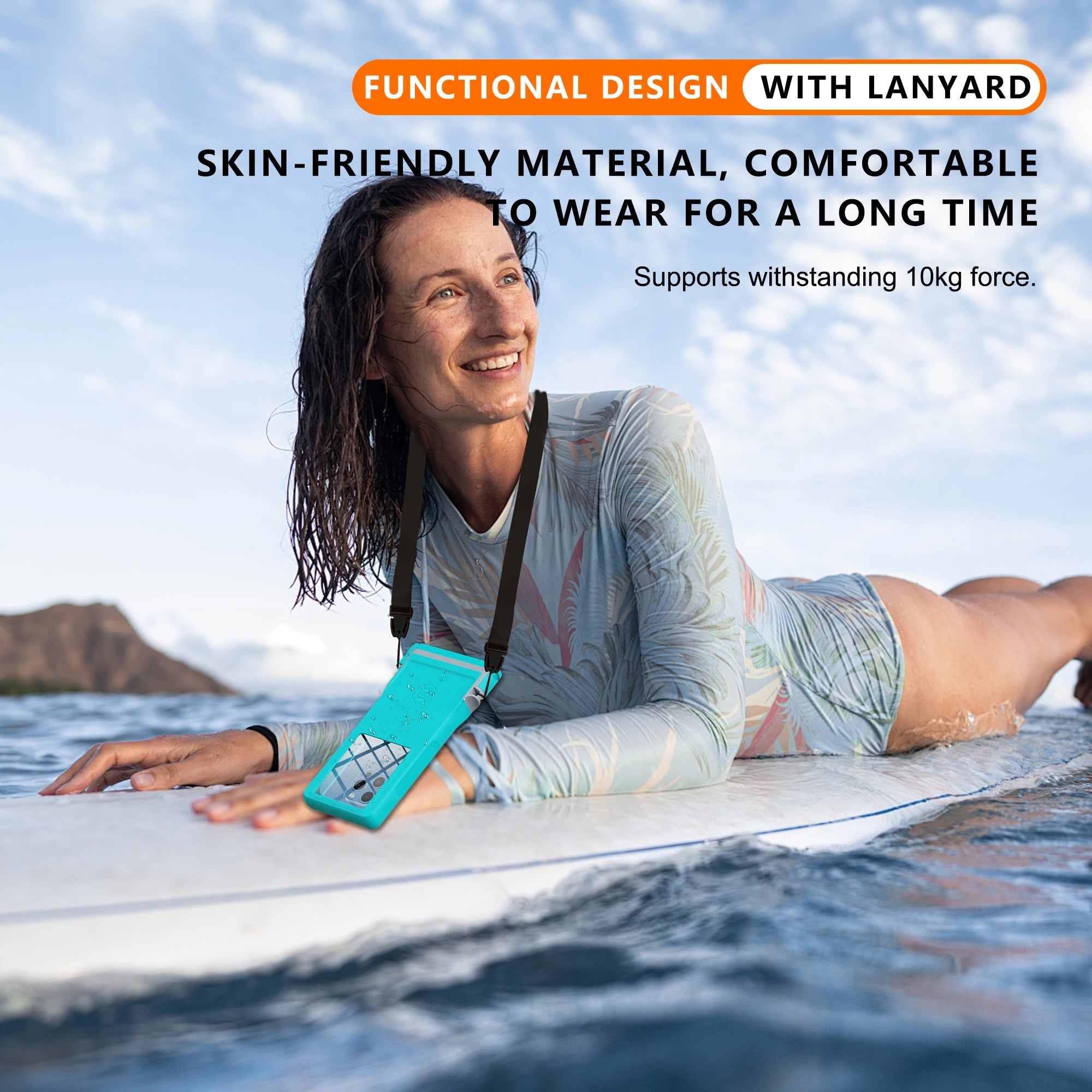 Black technology 15 meter diving bag waterproof protection for Samsung suitable for  Apple  waterproof bag