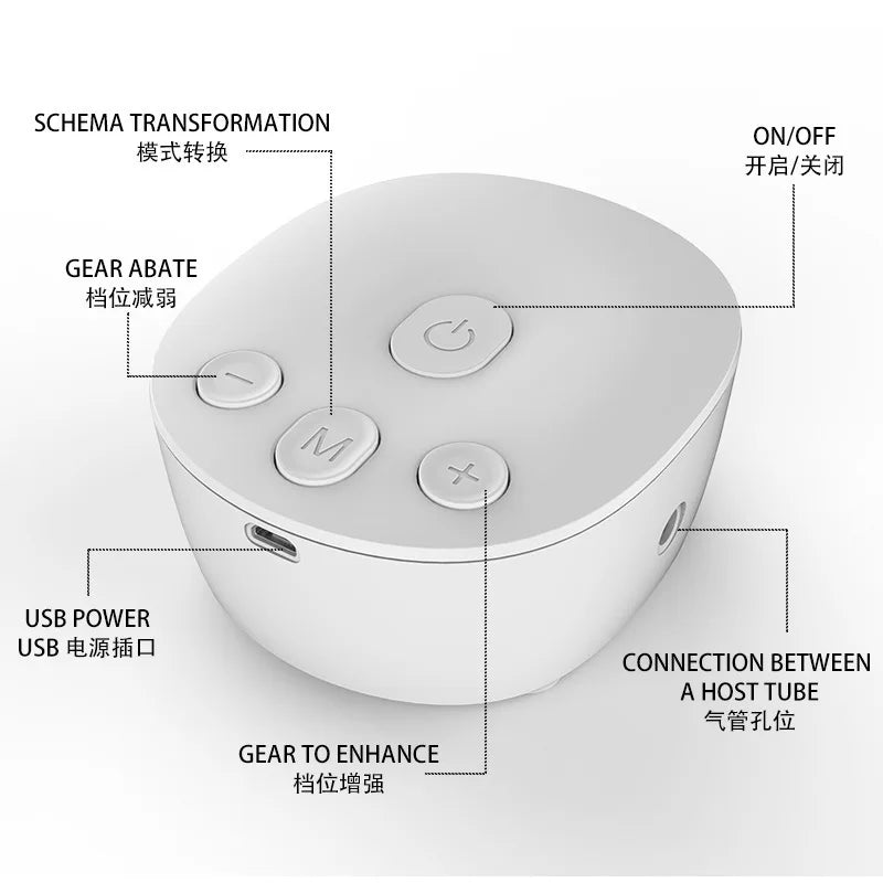 Wearable Bilateral Household Portable Electric Hands Free Intelligent Electric Drive Small  Bottle Breast Pump