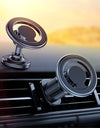 Magnetic Car Phone Holder Stand Magnet Car Mount Support GPS Mobile Bracket in Car For Macsafe iPhone 15 14 13 12 Samsung Xiaomi