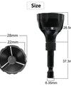 Deburring Tungsten Steel Chamfer Thread Trimmer Alloy Remove Burr Screw Rod Bolt Deburring Tool