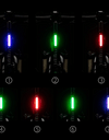 Bicycle Rear Light 500mAH USB Rechargable LED Lamp Bike Tail Light Safety Warning Seatpost Riding Cycling Taillight