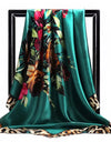 Scarves For Women Print Silk Satin Head Scarf Female Luxury Brand Square Shawl Large Hijab Scarfs
