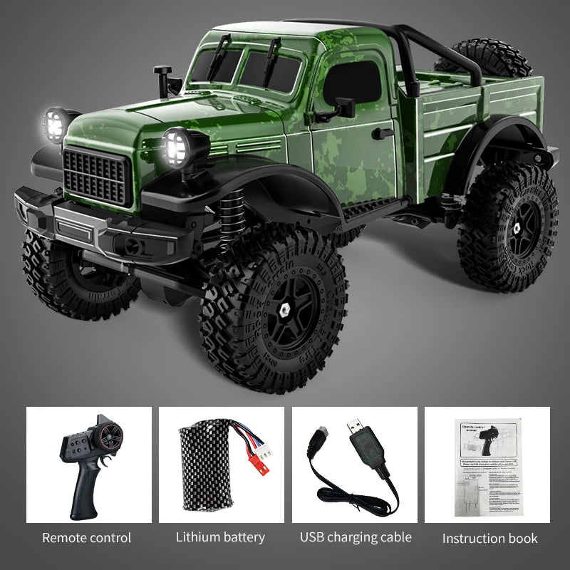 2.4G 4WD Remote Control Off Road Pickup Truck
