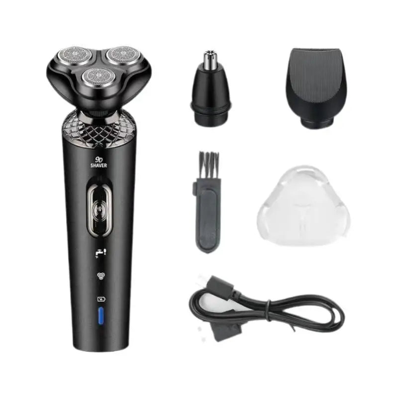 Xiaomi Electric Shavers for Men Waterproof Electric Trimmer Razor Wet & amp Dry Use Rechargeable Battery Rotary Shavers