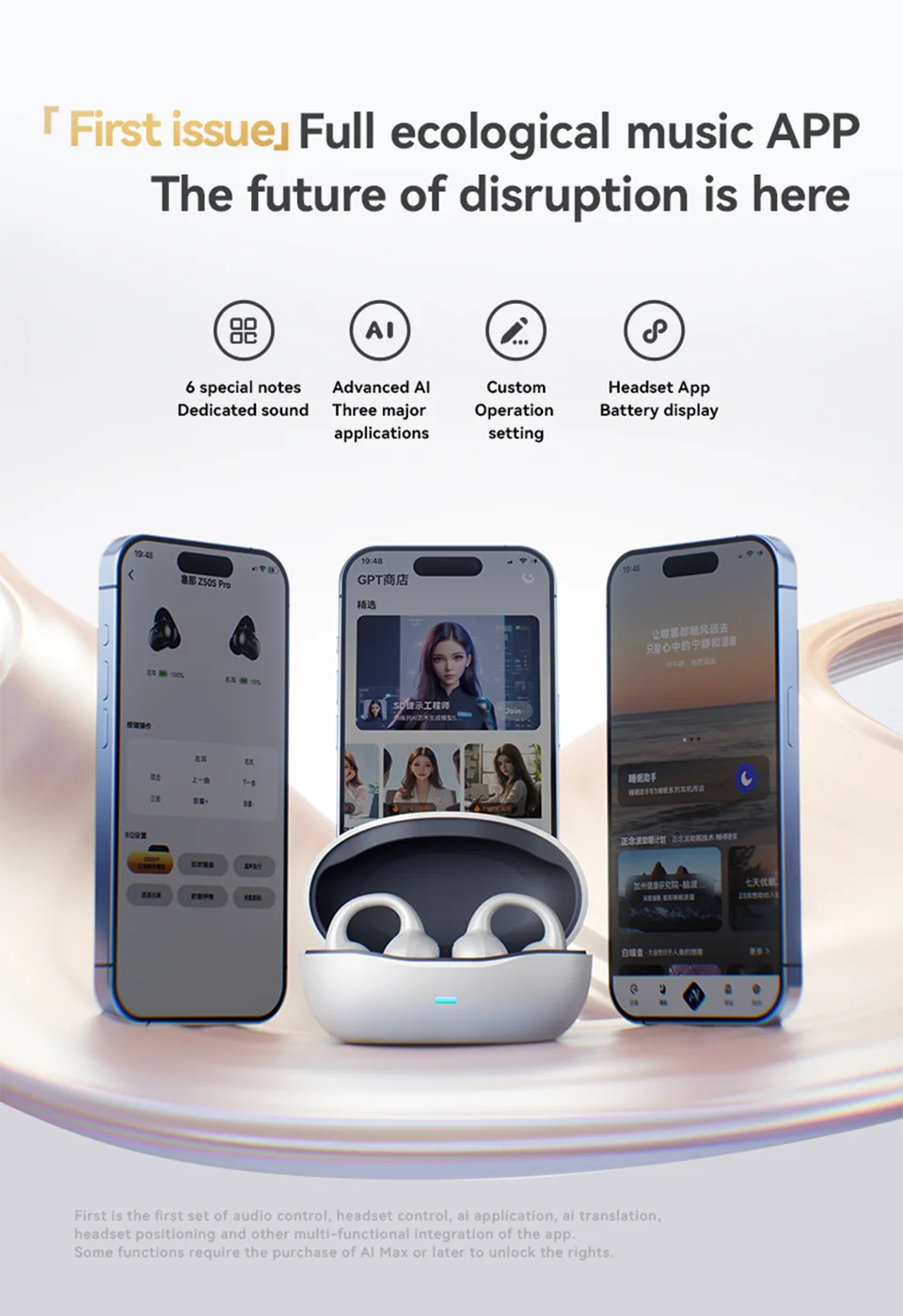 Z50S Open Ear Air Conduction TWS Earphones Bluetooth Wireless Headset Choice Flash-sale Sports Waterproof Ear Clip Earbuds