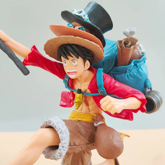 One Piece Luffy Ace Sabo Three Brothers Figure Set 3 Piece