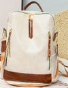 Multifunctional Large Capacity Backpacks High Quality Leather Luxury Designer Brand Women's Backpack