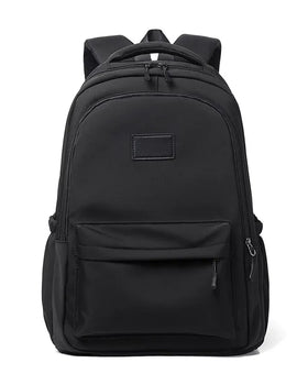 14 Inch Men And Women Universal School Bag Leisure Solid Color Outdoor Sports Shoulder Bag Large Capacity Travel Laptop Backpack