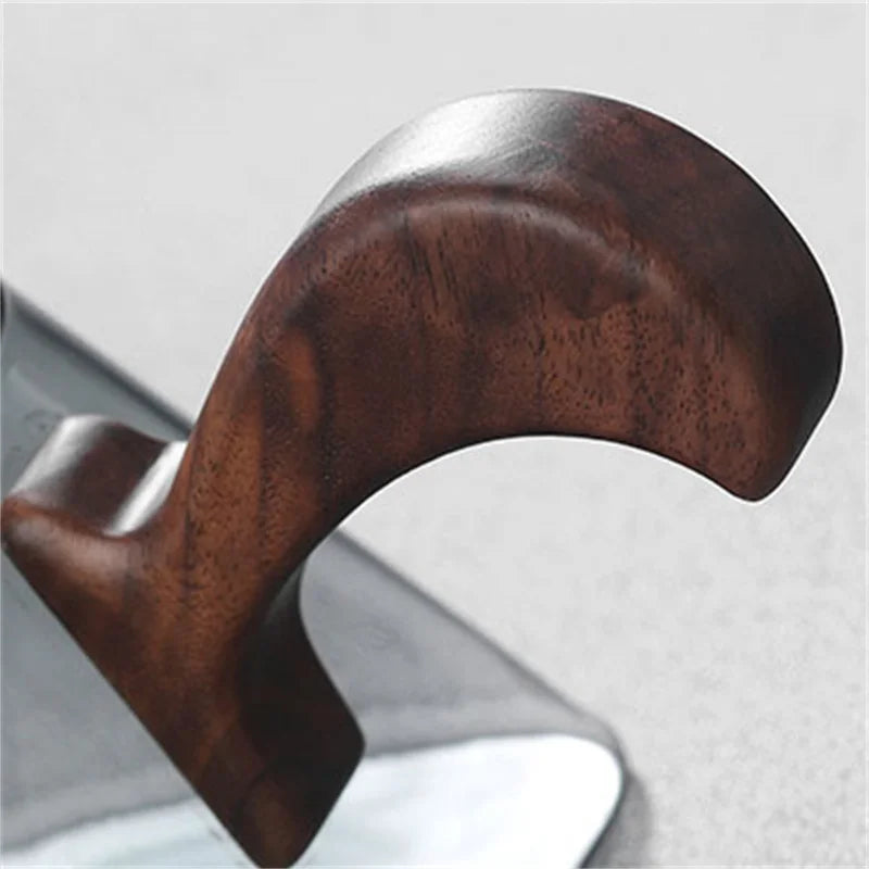 450ml Square Bottom Mountain Glass Teapot With Infuser Side Wooden Handle Tea Pot Puer Oolong Tea Maker Kungfu Tea Set