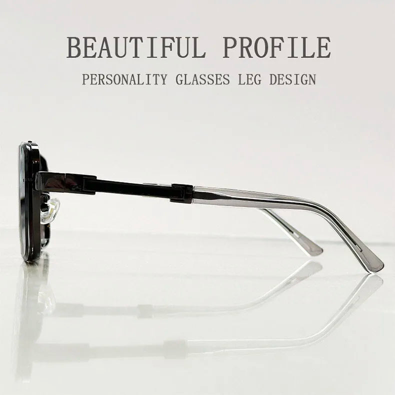 Square Frame Sunglasses With UV400 Protection