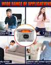 Red Light Heating Vibration Massage Inflatable Belt Airbag Support Air Decompression Back Brace Adjustable Waist Support Belt