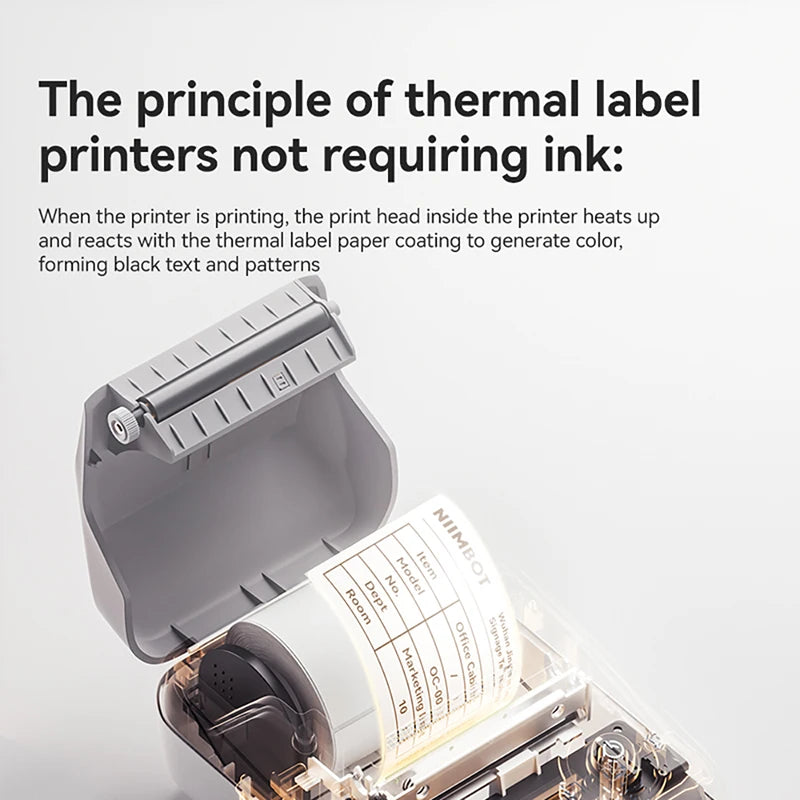 B1 Pro Label Printer 300 DPI, Bluetooth Thermal Label Maker with Red & Black Printing, Photo Labels for Business & Home