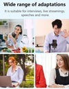 3.5mm Lavalier Lapel Microphone for Mobile Phone PC Laptop Camera Wired Microfon for Speaking Audio Vlogging BY-M1 PRO II