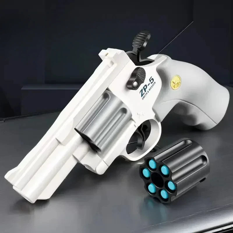 Soft Dart Bullet ZP5 Revolver Pistol Launcher Toy Gun Weapon Outdoor  Airsoft  Shooter Pistol