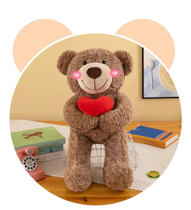 90cm High Quality Teddy Bear Care Bear Kawaii Plush Doll Soft Stuffed Animal Plush Toy Pillow Kids Girls Valentine Birthday Gift
