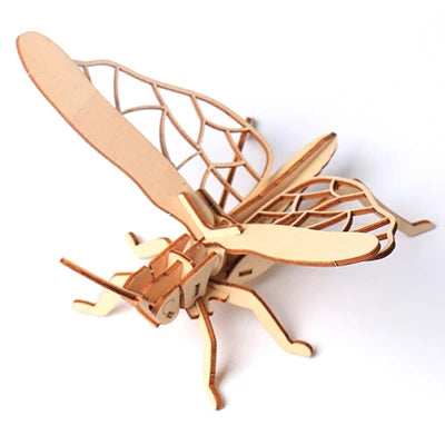 3D Wooden Puzzle Toys for  Adults Teens Animal Assembly Kit Decoration Animal Puzzle Games Home Office Creative Ornament