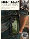 For Samsung Galaxy S25 Ultra Case UB Pro Full-Body Dual Layer Rugged Belt-Clip Phone Case with Built-in Screen Protector