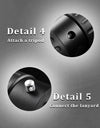 10-300x40 Zoom Telescope HD 4K Portable Strong Binoculars Long Range Professional Monocular BAK4-Prisms For Hunting Camping