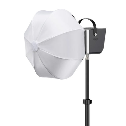 30cm Mini Bowens Mount Globe Lantern Softbox Quick Installation Professional Softbox for LT028 40W COB Video Light