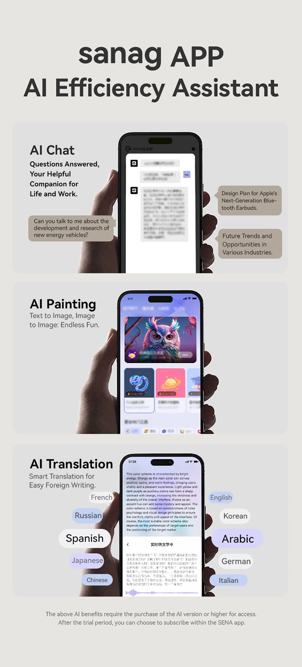 S9S AI Free Clip OWS Headphones Bluetooth 5.4 Earphones AI Assistant Wireless Headset IPX4 Stretchable Ear Bridge