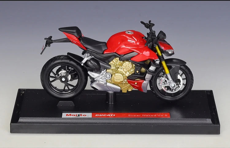 1 18 Scale Ducati Super Naked V4S Diecast Motorcycle Model
