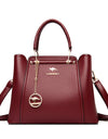 3 Layers Quality Leather Luxury Handbags Bags Designer Crossbody Bags for Women Large Capacity Tote Bag