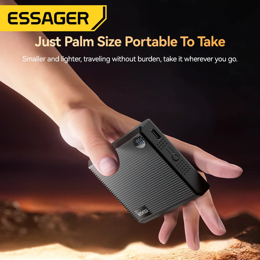 10000mAh Magnetic Power Bank 20W PD Wireless Fast Charging Slim Portable Charger for iPhone MagSafe