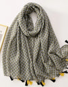 Bandannas Designer Scarf Luxury Scarves Woman Scarf Elegant Women's Shawls For Cotton Veils Bandana Brand