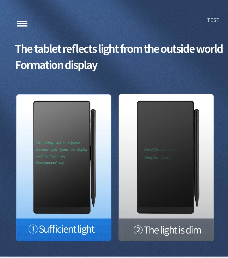 6.5-inch Screen Superfine Handwriting LCD Writing Board Meeting megnetic Single/Double Sided Pad Liquid Drawings Tablet