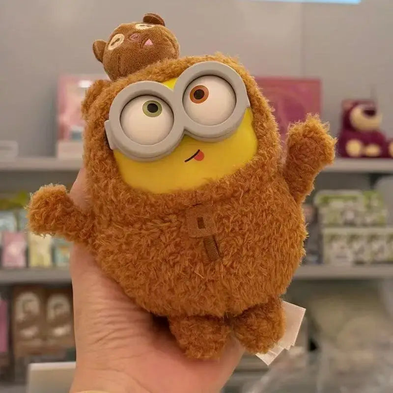 Cute Cartoon Character Vinyl Plush Keychain Bag Charm