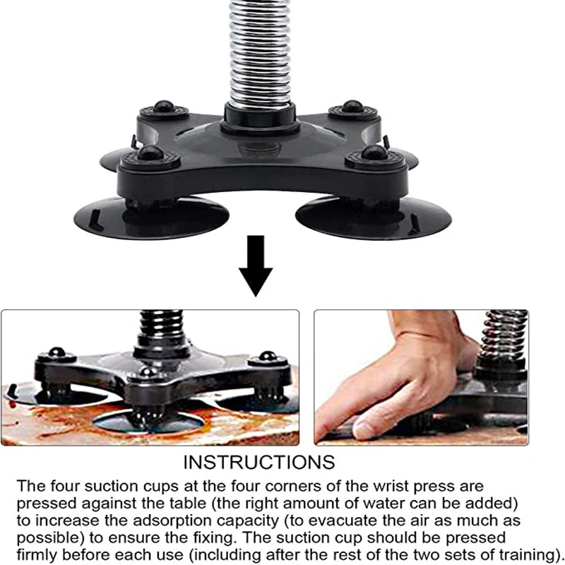 Hand Grip Exerciser for Wrist, Wrestling Training, Muscle Strength Trainer Device, Home Workout Equipment