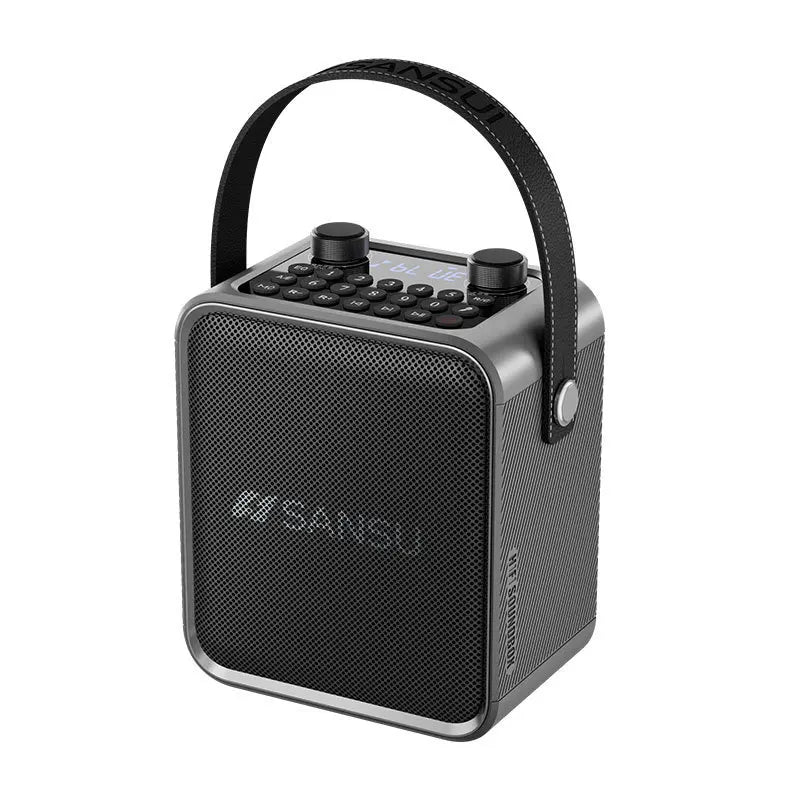Outdoor Bluetooth speaker SANSUI T92 outdoor portable karaoke Bluetooth speaker with high volume square dance subwoofer speaker