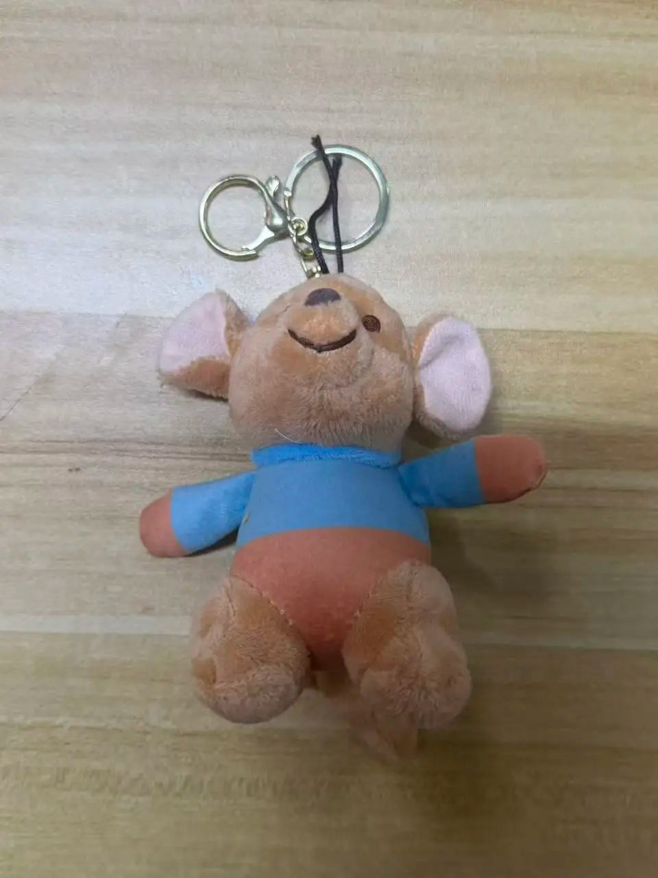 11cm Cute Kangaroo Plush Pendant Soft Stuffed Animal Keychain