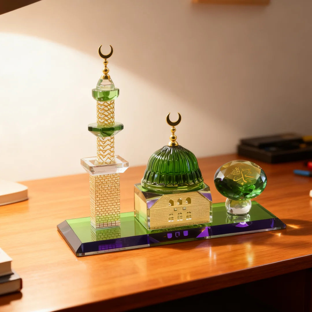 Muslim Kaaba Muslim Crafts Building Model Islamic Architecture Handicrafts Souvenirs for Home Desktop Car Decor