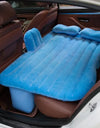 Foldable Car Travel Bed PVC Flocking Inflatable Mattress For SUV Interior Accessories Portable Comfortable Sleeping Pad