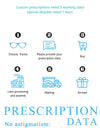 Optical Prescription Computer Blue Blocking Eyeglasses Anti-Blue Light Cat-Eye Frames Customizable Reading Women