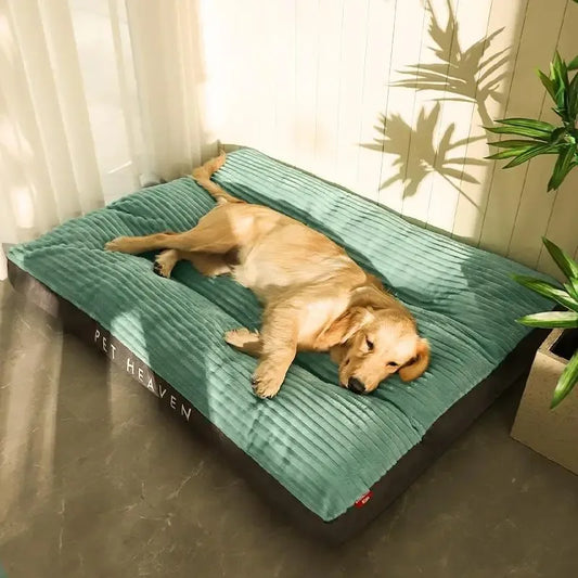 Corduroy Winter Pet Bed Sofa for Dogs and Cats