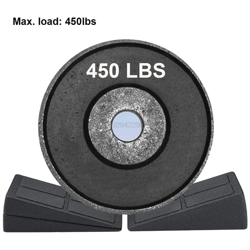 3pcs/Set Squat Wedge Block Adjustable Non-Slip Squat Ramp Deadlift Wedge Calf Stretcher Slant Board Strength For Squat Deadlift