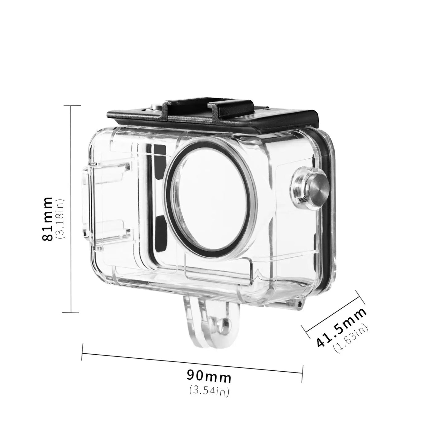 40 Metre Waterproof Diving Housing Case for DJI Osmo Action 3 4 and 5 Pro