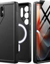 For Samsung Galaxy S25 Ultra Case with Strong Magnetic MagSafe Durable Shockproof Phone Case Includes Privacy Screen Protector