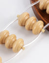 Wood Therapy Massage Tools,Wood Back Massager Roller Rope - for Body Shaping,Pain Relief,Wooden Therapy Lymphatic Tool