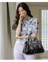 Crossbody Bag Soft Leather Handbag Shoulder Bag Luxury Large Capacity Casual Tote