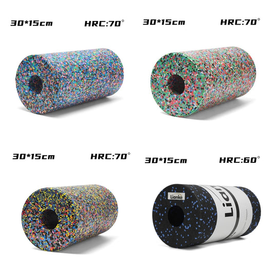 30*15cm EPP High Density Foam Roller Pilates Yoga Column Camouflage Yoga Column Fitness Muscle Relaxation Massage Column